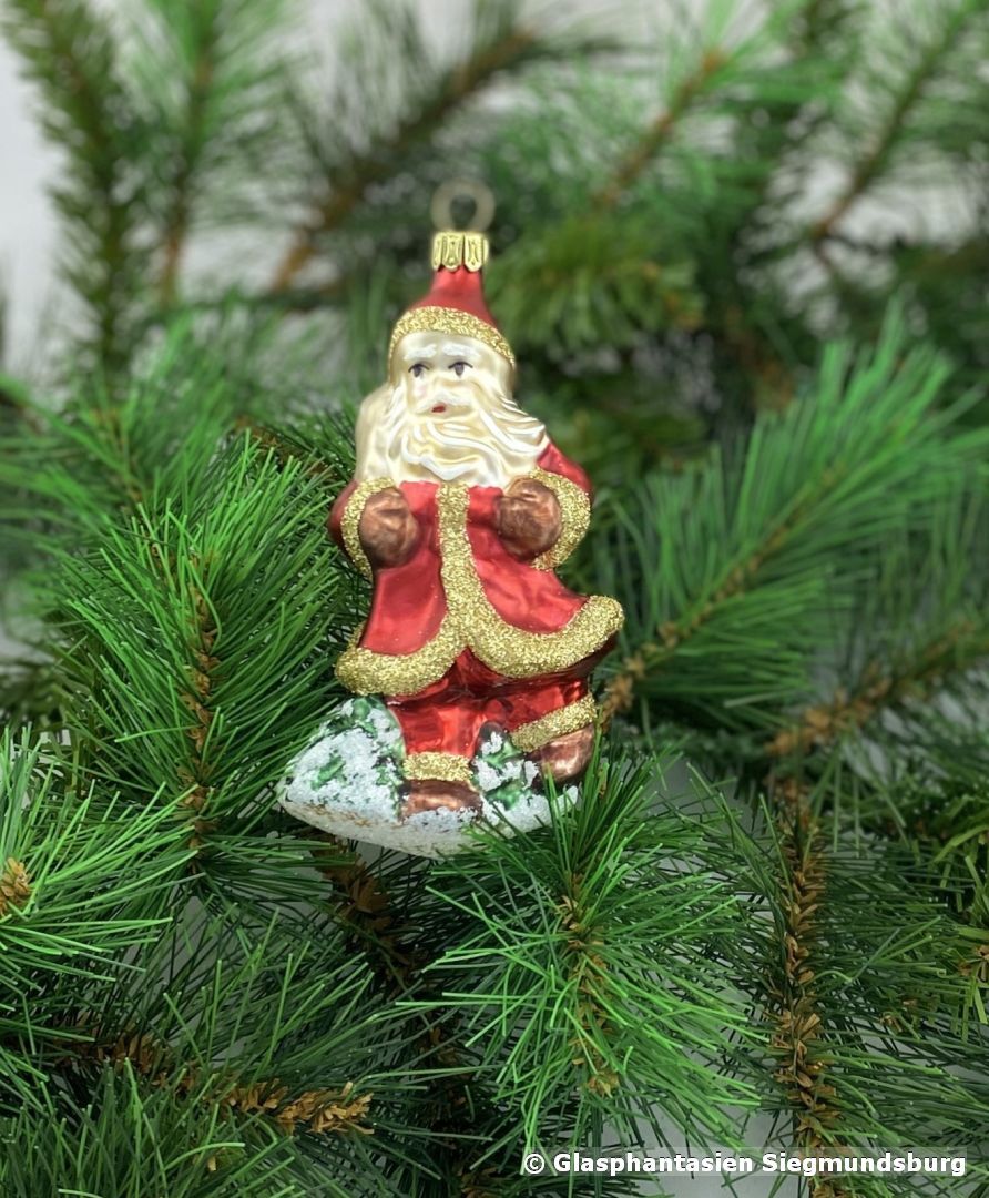 Weihnachtsmann, altdeutsch, nostalgisch ca. 10 cm hoch